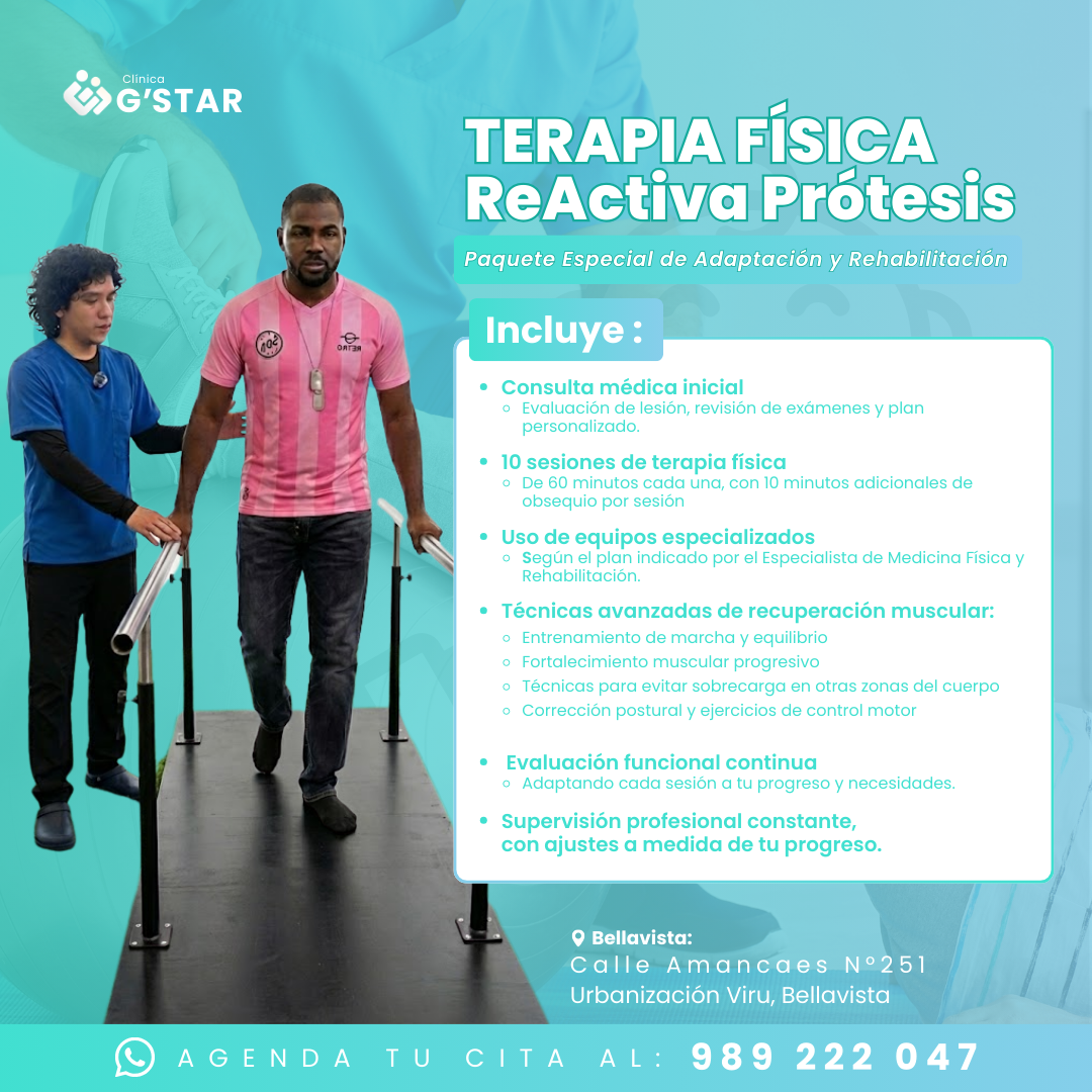 Terapia Física ReActiva Prótesis
